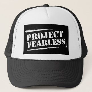 Casquette Camionneur NOIR courageux de projet