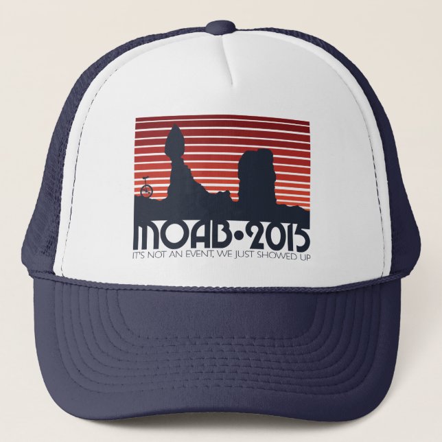 Casquette Camionneur v3 ROUGE de MOAB 2015 (Devant)