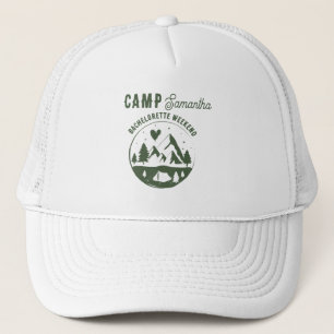 Casquette Camp de fêtes d'enterrement de vie de jeune fille 