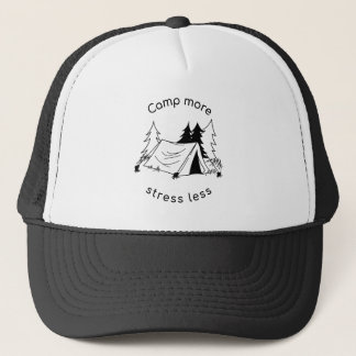 Casquette Camp plus de stress moins