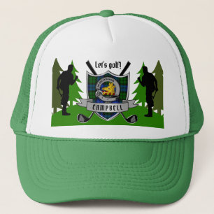 Casquette Campbell Personnalisé Clan Badge Golf