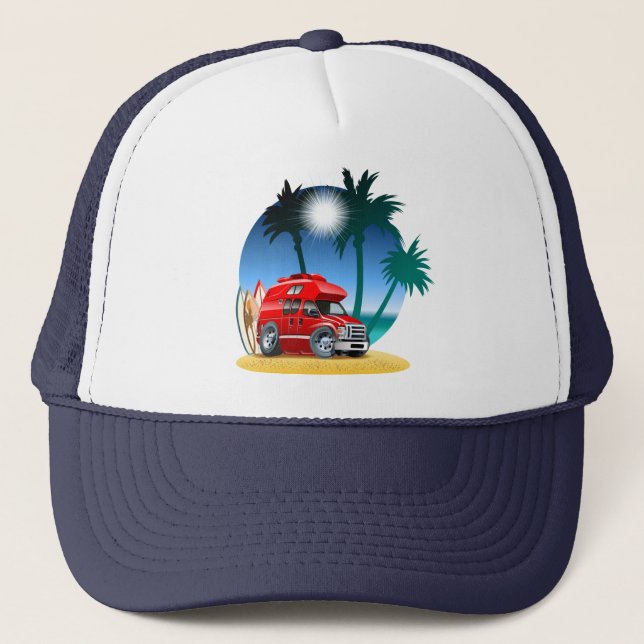 Casquette Camper de dessin (Devant)
