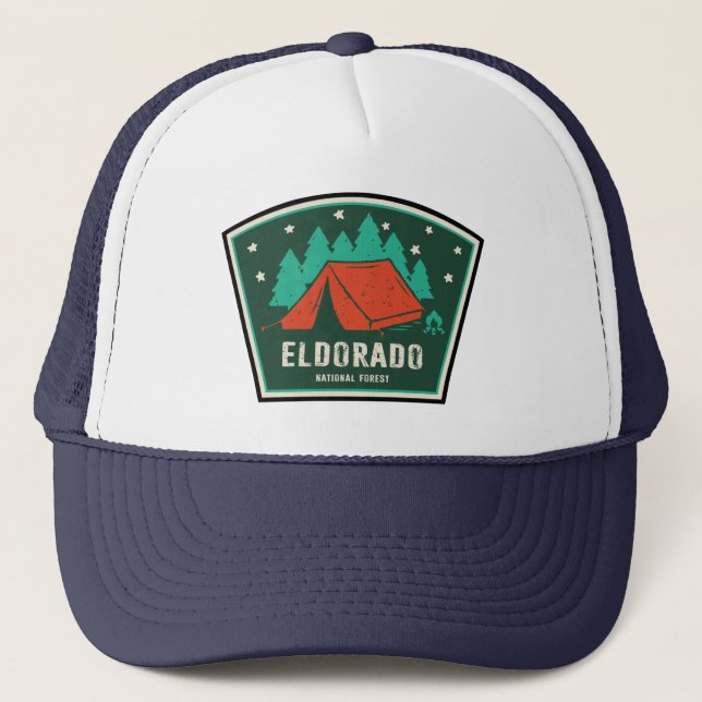 Casquette Camping forestier national Eldorado (Devant)