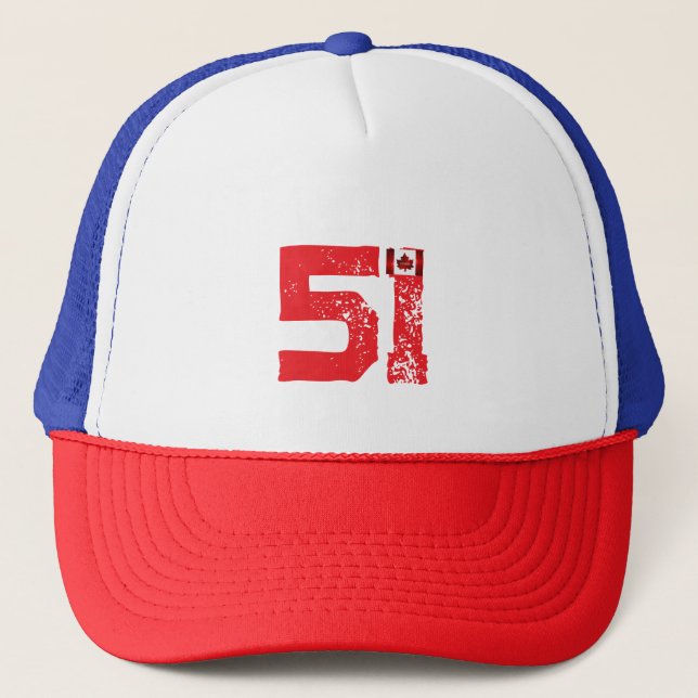 Casquette canada 51e état (Devant)