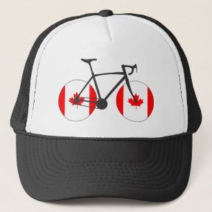 Casquette Canada Drapeau à vélo