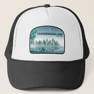 Casquette Canandaigua Lake New York Deer
