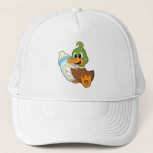 Casquette Canard avec bouteille de lait