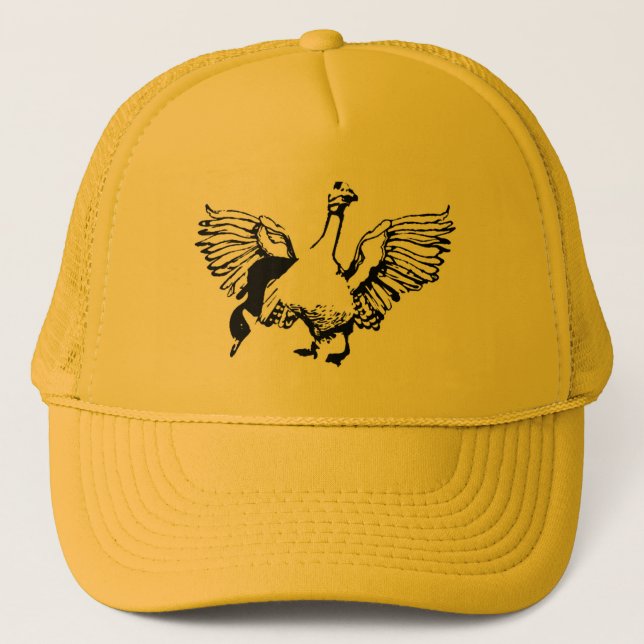 Casquette Canard, Canard, Chapeau de camion d'oie (Devant)