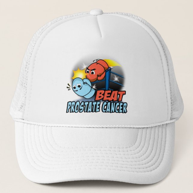 Casquette Cancer de la prostate de battement (Devant)