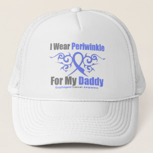 Casquette Cancer de l'oesophage Périwinkle Ribbon papa