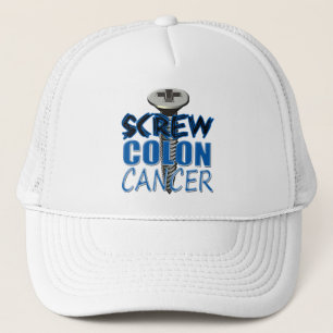 Casquette Cancer du colon de vis