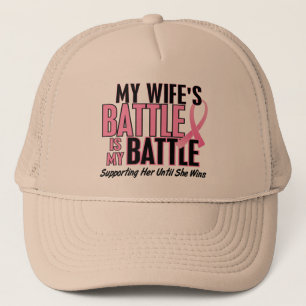 Casquette Cancer du sein ma BATAILLE TROP 1 épouse