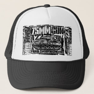 Casquette Canon de 75mm T22 Chapeau de camion Chapeau de cam