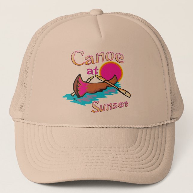 Casquette Canot de camping (Devant)