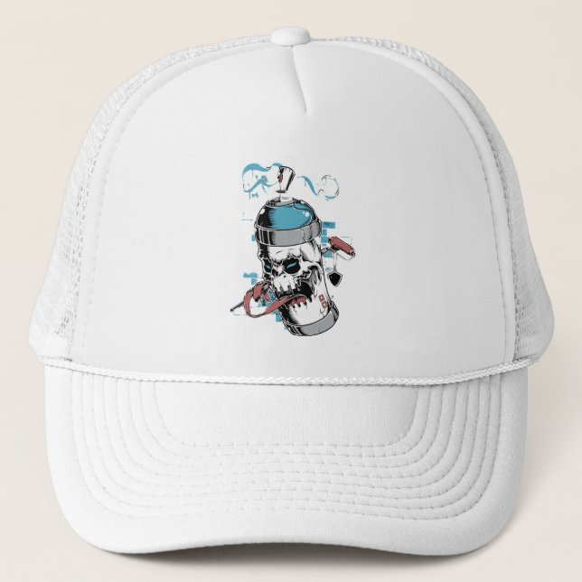 Casquette Canteur crâne (Devant)