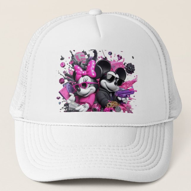Casquette Capellino Minnie e Topolino (Devant)