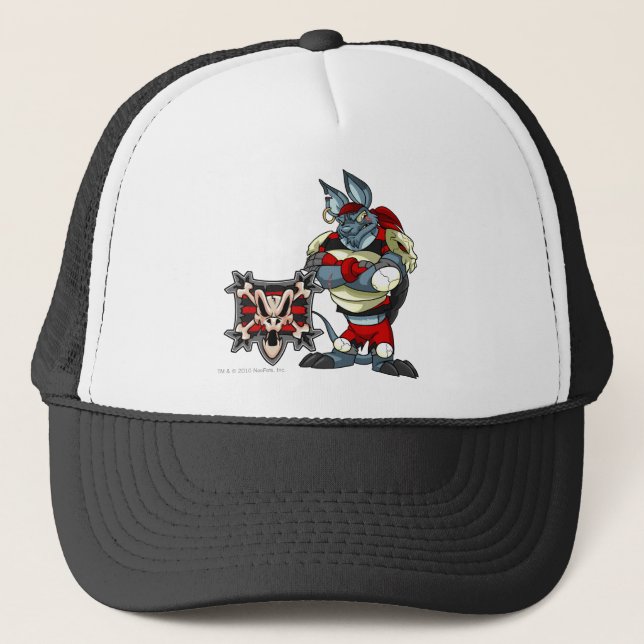 Casquette Capitaine 1 d'équipe d'île de Krawk (Devant)