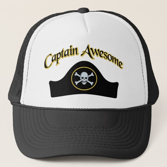 Casquette Capitaine Awesome (Devant)