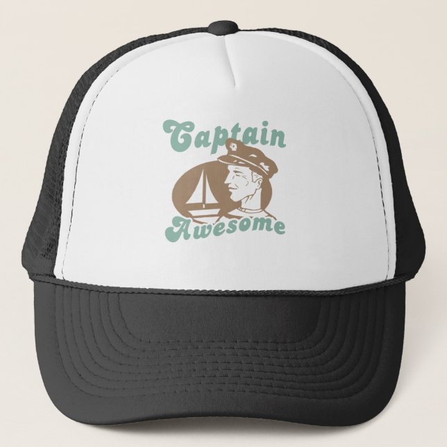 Casquette Capitaine Awesome (Devant)