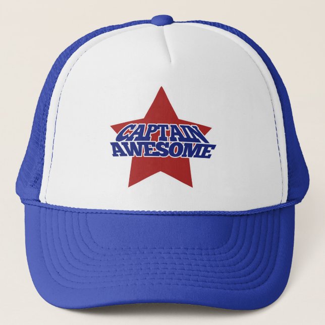 Casquette Capitaine Awesome (Devant)