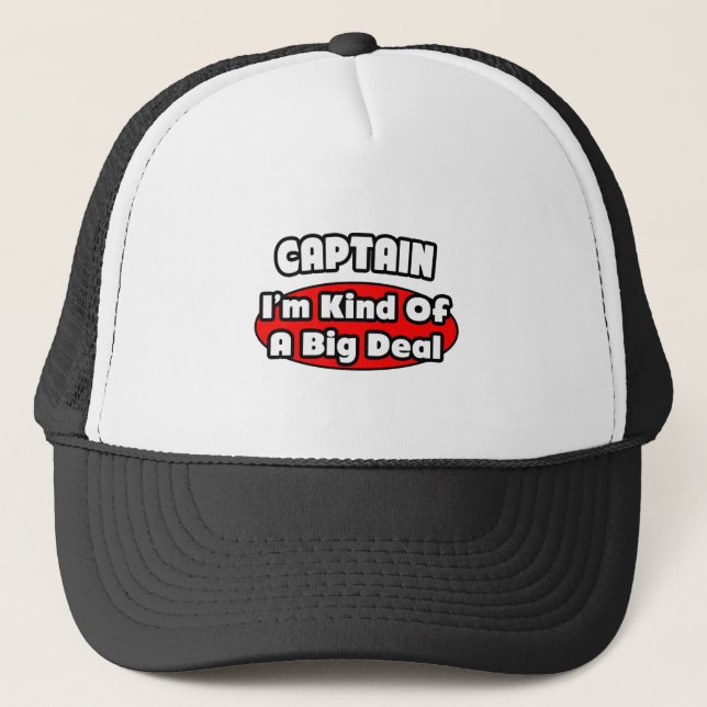 Casquette Capitaine...Big Deal (Devant)