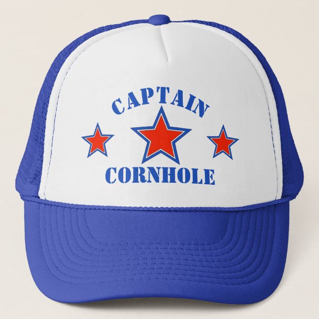 Casquette Capitaine Cornhole étoile (Devant)