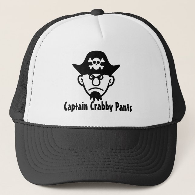 Casquette Capitaine Crabby Pants de pirate (Devant)