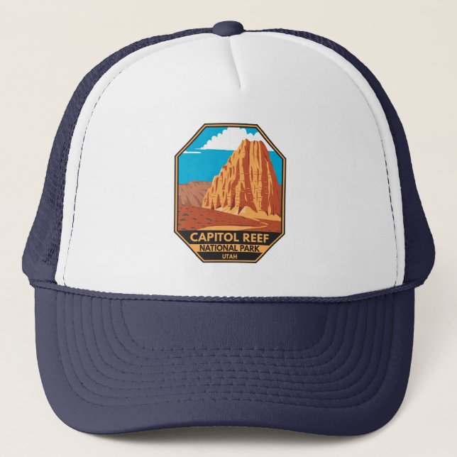 Casquette Capitol Reef National Park Cathedral Valley Loop (Devant)