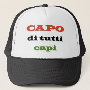 Casquette Capo/patron
