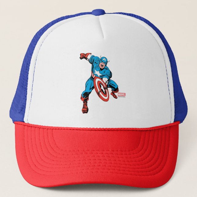 Casquette Captain America Shield (Devant)