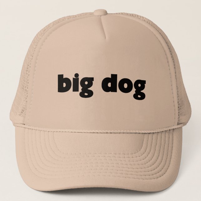 Casquette Capuchon "big dog" (Devant)