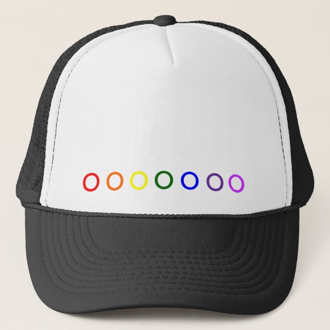 Casquette Capuchon Gay Pride (Devant)