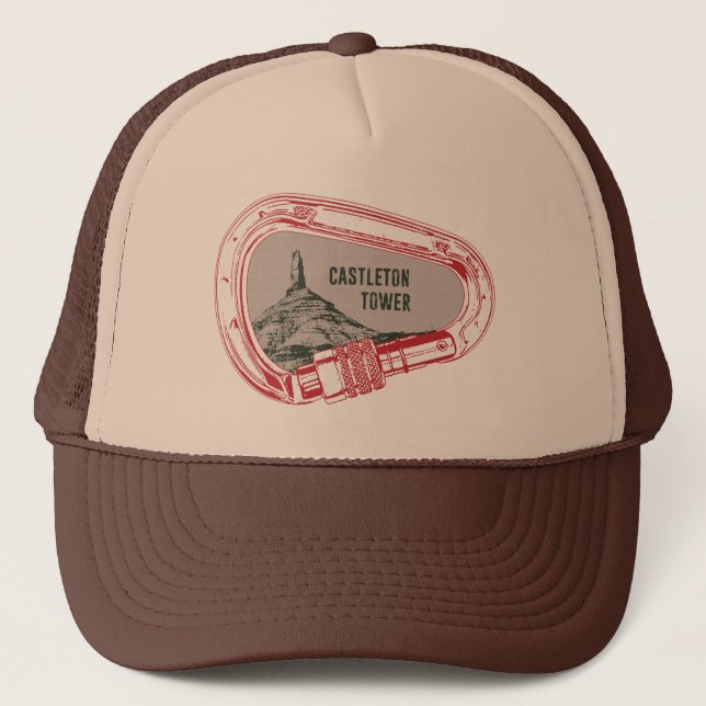 Casquette Carabiner Escalade Tour Castleton (Devant)