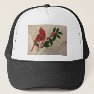 Casquette Cardinal à Holly Bush