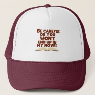 Casquette Careful Funny Character Author Slogan