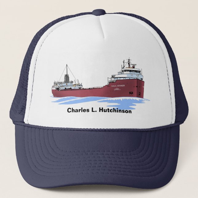 Casquette cargo des Grands Lacs Charles L. Hutchinson (Devant)