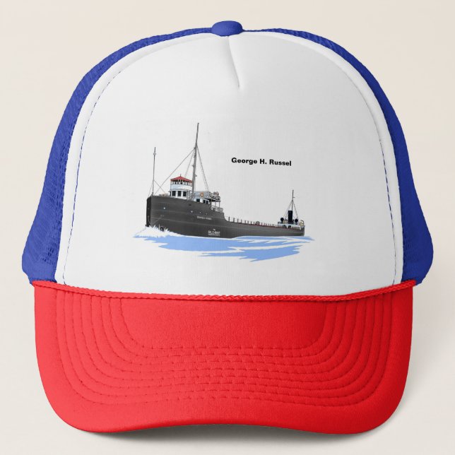 Casquette cargo des Grands Lacs George H. Russel (Devant)