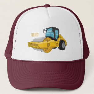 Casquette Caricature à rouleaux de route