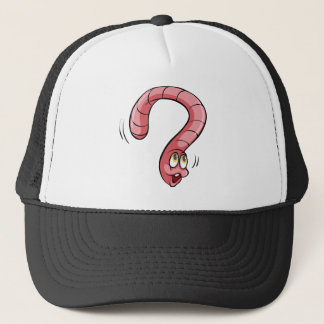 Casquette Caricature de vers de terre