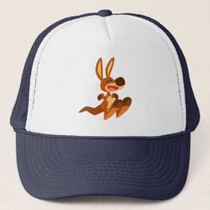 Casquette Caricature mignon Kangaroo Joey
