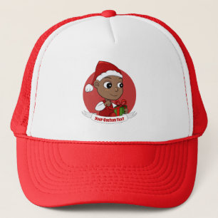 Casquette Caricature pour bébé Noël mignon Trucker Chapeau