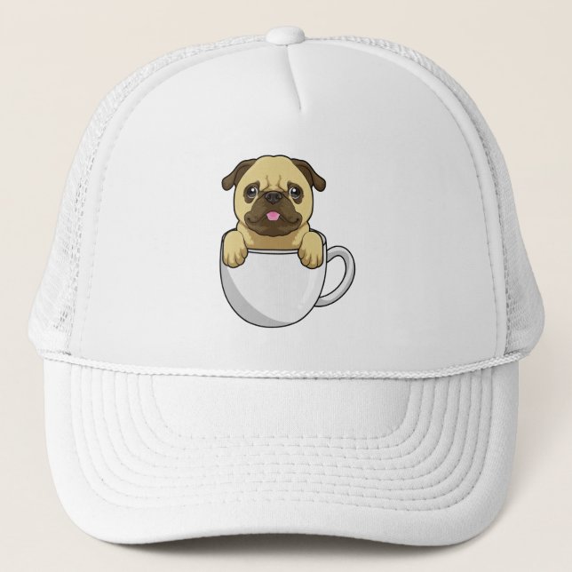 Casquette Carlin avec la coupe du café (Devant)