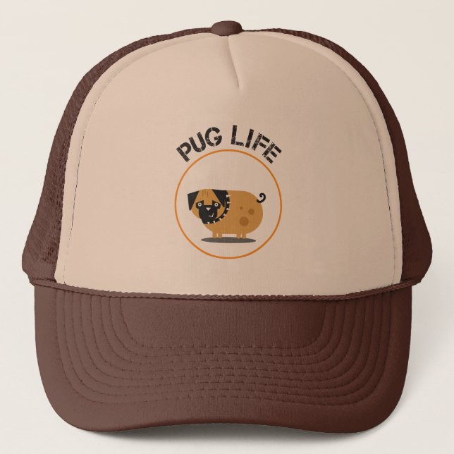 Casquette Carlin Chien Vie Camion Chapeau (Devant)