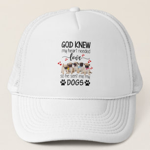 Casquette Carlins Dieu connaît mon coeur a besoin d'amour Am