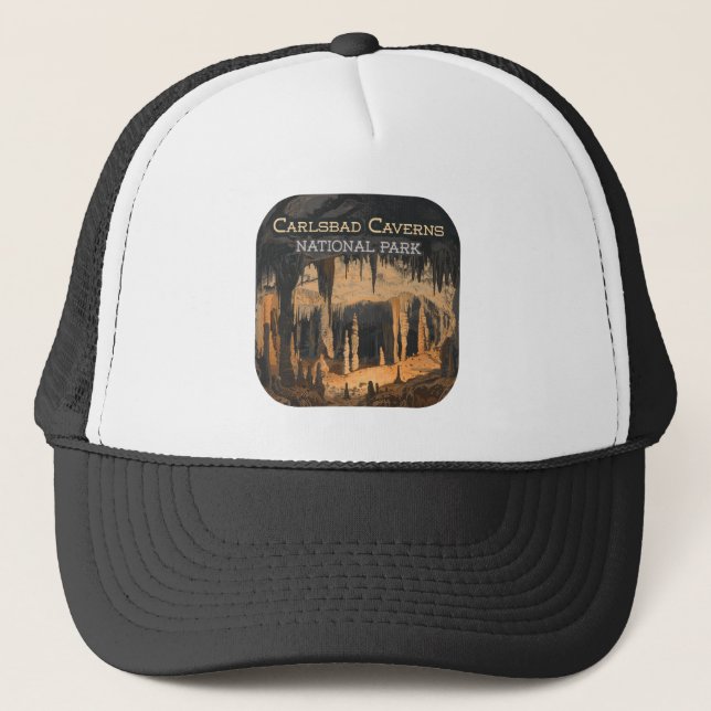 Casquette Carlsbad Cavernes Parc national Nouveau-Mexique (Devant)