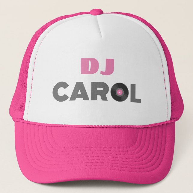 Casquette Carol DJ Trucker Chapeau (Devant)