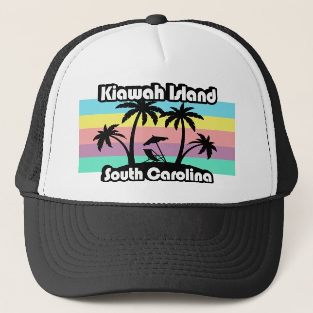 Casquette Caroline du Sud de l'île Kiawah (Devant)