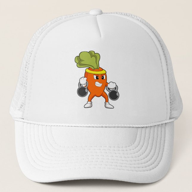 Casquette Carotte à Fitness avec cloches (Devant)