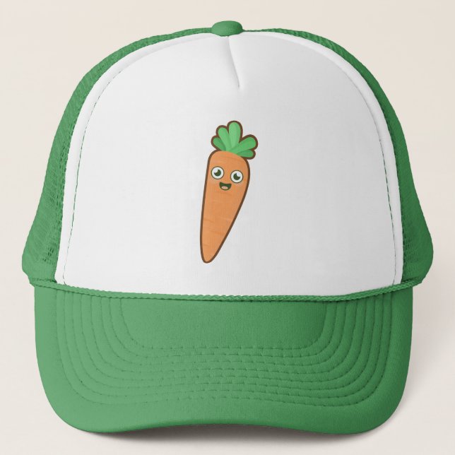 Casquette Carotte de Kawaii (Devant)