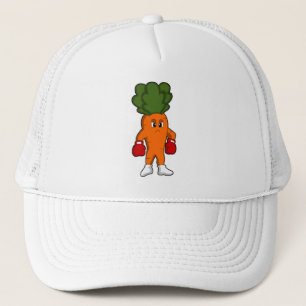 Casquette Carotte en boîte avec gants de boxe